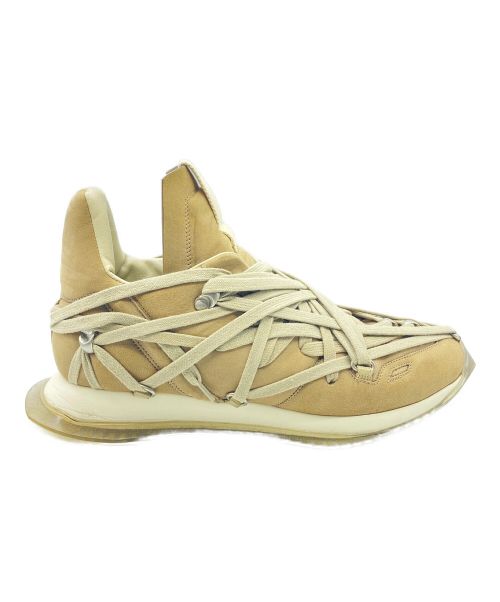 RICK OWENS（リックオウエンス）RICK OWENS (リック オウエンス) MAXIMAL RUNNER ベージュ サイズ:SIZE 41の古着・服飾アイテム
