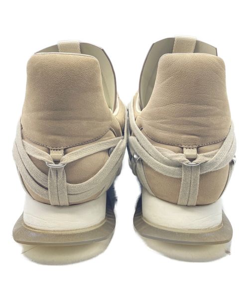 RICK OWENS（リックオウエンス）RICK OWENS (リック オウエンス) MAXIMAL RUNNER ベージュ サイズ:SIZE 41の古着・服飾アイテム