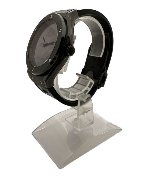 HUBLOT×Berluti（ウブロ×ベルルッティ）HUBLOT×Berluti (ウブロ×ベルルッティ) クラシックフュージョン オールブラック ブラック サイズ:45mmの古着・服飾アイテム