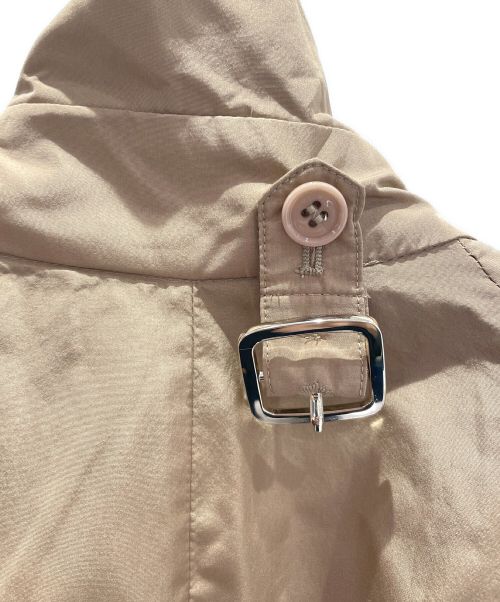 MaxMara（マックスマーラ）MaxMara (マックスマーラ) タフタトレンチコート ベージュ サイズ:36の古着・服飾アイテム