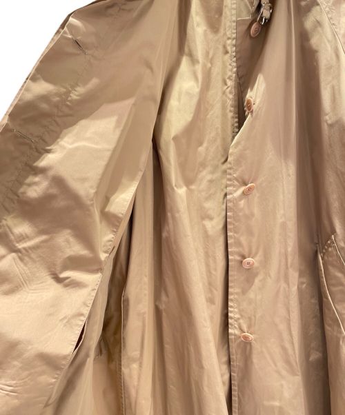 MaxMara（マックスマーラ）MaxMara (マックスマーラ) タフタトレンチコート ベージュ サイズ:36の古着・服飾アイテム
