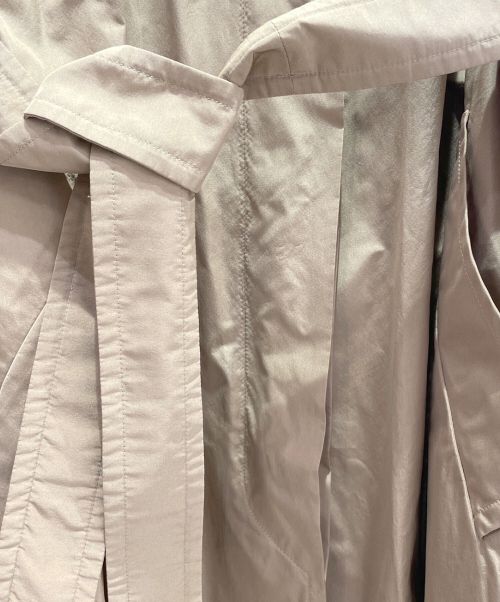 MaxMara（マックスマーラ）MaxMara (マックスマーラ) タフタトレンチコート ベージュ サイズ:36の古着・服飾アイテム