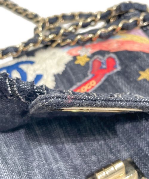 CHANEL（シャネル）CHANEL (シャネル) 2.55 デニムショルダーバッグ インディゴの古着・服飾アイテム