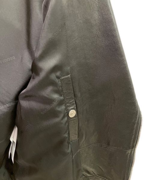 DSQUARED2（ディースクエアード）DSQUARED2 (ディースクエアード) ダブルライダースジャケット ブラック サイズ:52の古着・服飾アイテム