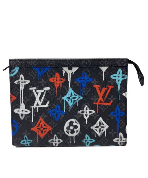 LOUIS VUITTON（ルイ ヴィトン）LOUIS VUITTON (ルイ ヴィトン) ポシェット･ヴォワヤージュ MM ブラック サイズ:MMの古着・服飾アイテム