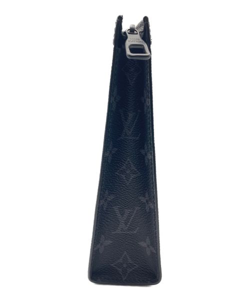 LOUIS VUITTON（ルイ ヴィトン）LOUIS VUITTON (ルイ ヴィトン) ポシェット･ヴォワヤージュ MM ブラック サイズ:MMの古着・服飾アイテム