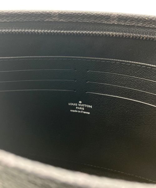 LOUIS VUITTON（ルイ ヴィトン）LOUIS VUITTON (ルイ ヴィトン) ポシェット･ヴォワヤージュ MM ブラック サイズ:MMの古着・服飾アイテム