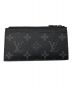LOUIS VUITTON（ルイ ヴィトン）の古着「コインカード・ホルダー」｜ブラック