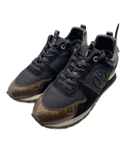 LOUIS VUITTON（ルイ ヴィトン）LOUIS VUITTON (ルイ ヴィトン) ランアウェイ・ライン スニーカー ブラウン×ブラック サイズ:SIZE 41の古着・服飾アイテム