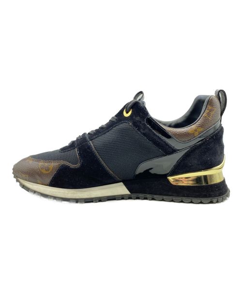 LOUIS VUITTON（ルイ ヴィトン）LOUIS VUITTON (ルイ ヴィトン) ランアウェイ・ライン スニーカー ブラウン×ブラック サイズ:SIZE 41の古着・服飾アイテム