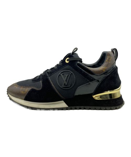 LOUIS VUITTON（ルイ ヴィトン）LOUIS VUITTON (ルイ ヴィトン) ランアウェイ・ライン スニーカー ブラウン×ブラック サイズ:SIZE 41の古着・服飾アイテム
