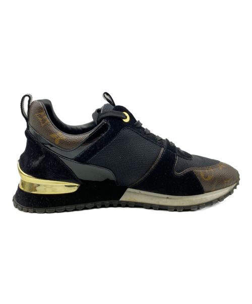 LOUIS VUITTON（ルイ ヴィトン）LOUIS VUITTON (ルイ ヴィトン) ランアウェイ・ライン スニーカー ブラウン×ブラック サイズ:SIZE 41の古着・服飾アイテム