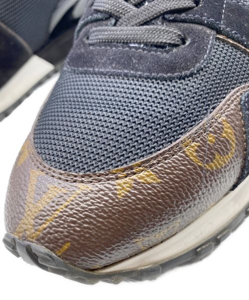 LOUIS VUITTON（ルイ ヴィトン）LOUIS VUITTON (ルイ ヴィトン) ランアウェイ・ライン スニーカー ブラウン×ブラック サイズ:SIZE 41の古着・服飾アイテム