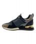 LOUIS VUITTON (ルイ ヴィトン) ランアウェイ・ライン スニーカー ブラウン×ブラック サイズ:SIZE 41：54800円
