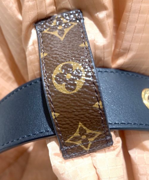LOUIS VUITTON（ルイ ヴィトン）LOUIS VUITTON (ルイ ヴィトン) ショートピローパファーラップコート ベージュ×ブラウン サイズ:36の古着・服飾アイテム