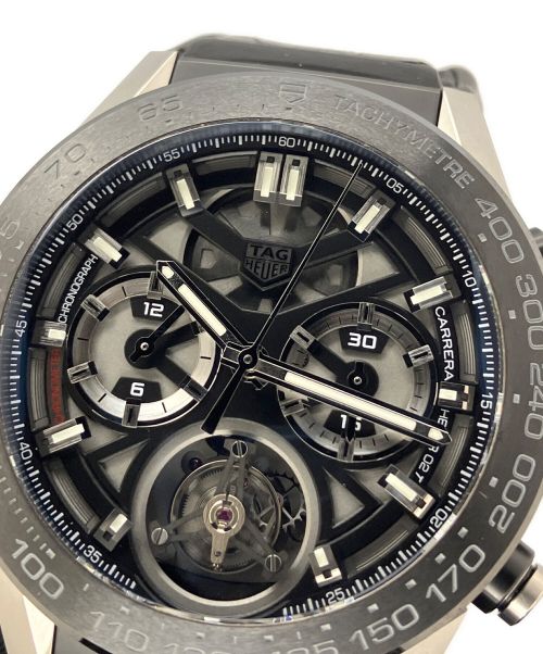 TAG Heuer（タグ・ホイヤー）TAG Heuer (タグホイヤー) カレラ キャリバーホイヤー02T トゥールビヨン サイズ:45mmの古着・服飾アイテム