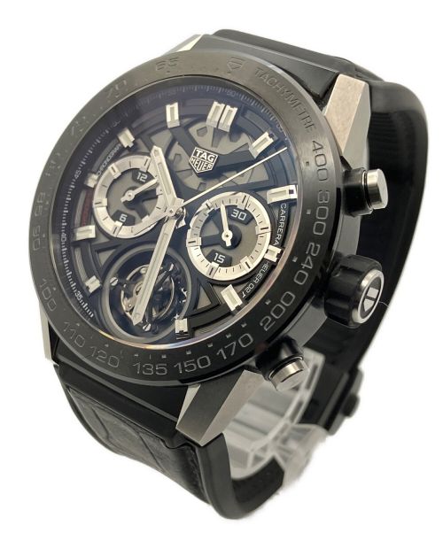 TAG Heuer（タグ・ホイヤー）TAG Heuer (タグホイヤー) カレラ キャリバーホイヤー02T トゥールビヨン サイズ:45mmの古着・服飾アイテム