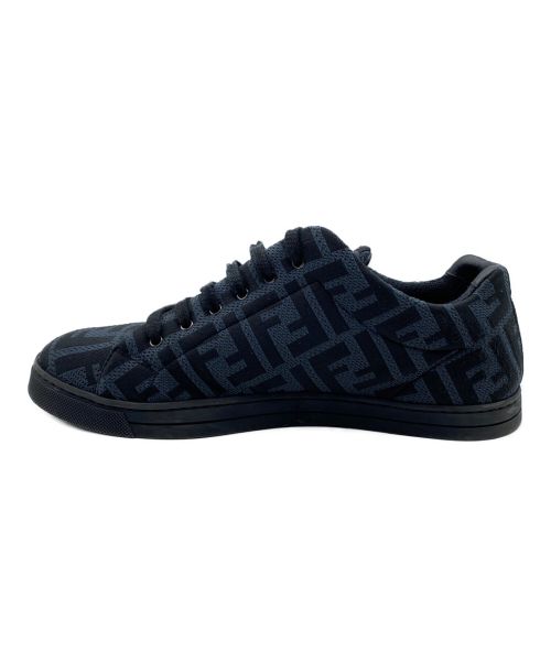 FENDI（フェンディ）FENDI (フェンディ) FFロゴスニーカー ブラック×グレー サイズ:7の古着・服飾アイテム