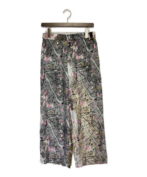 FENDI（フェンディ）FENDI (フェンディ) 総柄パンツ ベージュ サイズ:46の古着・服飾アイテム