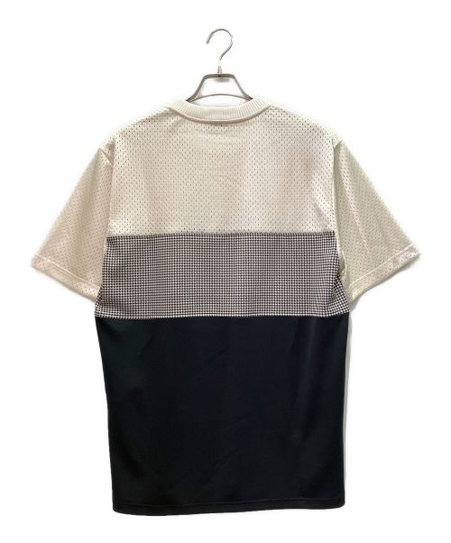 FENDI（フェンディ）FENDI (フェンディ) ロゴメッシュカットソー ブラック サイズ:Mの古着・服飾アイテム