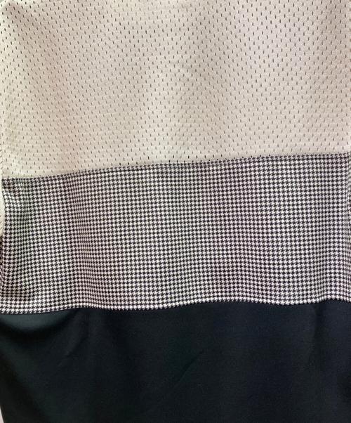 FENDI（フェンディ）FENDI (フェンディ) ロゴメッシュカットソー ブラック サイズ:Mの古着・服飾アイテム