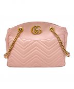 GUCCIグッチ）の古着「GGマーモント」｜ピンク