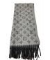 LOUIS VUITTON (ルイ ヴィトン) ウールカシミヤロゴマフラー ライトグレー：42800円