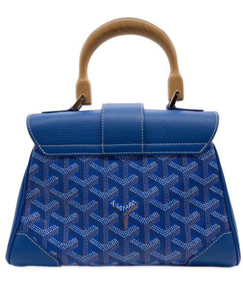 GOYARD（ゴヤール）GOYARD (ゴヤール) サイゴン ミニ ソフトバッグ ブルーの古着・服飾アイテム