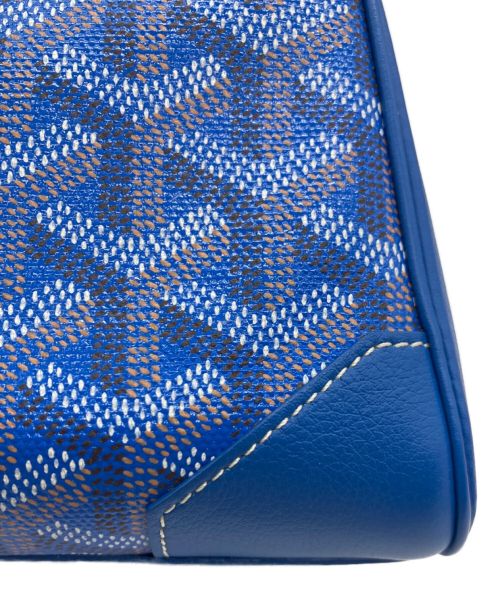 GOYARD（ゴヤール）GOYARD (ゴヤール) サイゴン ミニ ソフトバッグ ブルーの古着・服飾アイテム