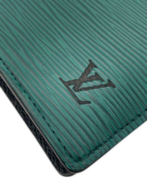 LOUIS VUITTON（ルイ ヴィトン）LOUIS VUITTON (ルイ ヴィトン) ポルトフォイユ・ブラザ グリーン×グレーの古着・服飾アイテム