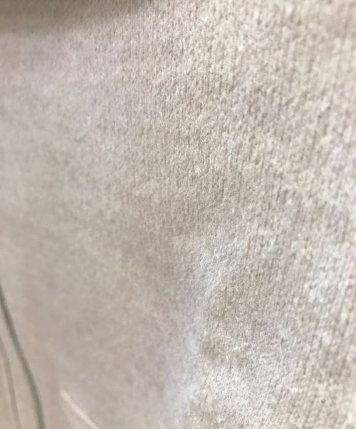 HERMES（エルメス）HERMES (エルメス) カシミヤジップコート ベージュ サイズ:38の古着・服飾アイテム