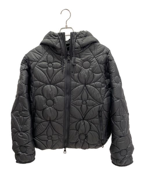 LOUIS VUITTON（ルイ ヴィトン）LOUIS VUITTON (ルイ ヴィトン) モノグラムパファージャケット ブラック サイズ:48の古着・服飾アイテム