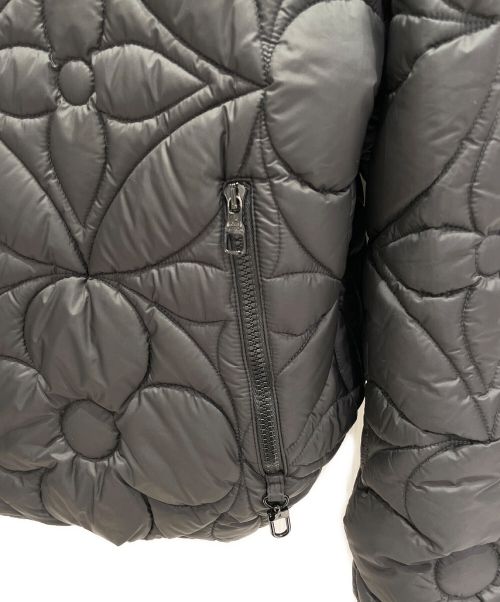 LOUIS VUITTON（ルイ ヴィトン）LOUIS VUITTON (ルイ ヴィトン) モノグラムパファージャケット ブラック サイズ:48の古着・服飾アイテム