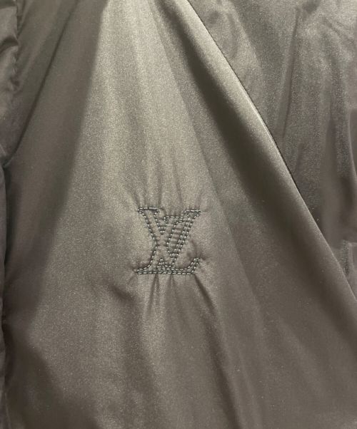 LOUIS VUITTON（ルイ ヴィトン）LOUIS VUITTON (ルイ ヴィトン) モノグラムパファージャケット ブラック サイズ:48の古着・服飾アイテム