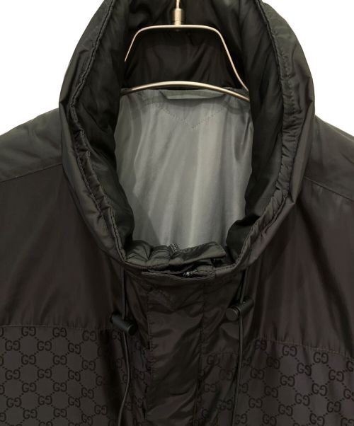 GUCCI（グッチ）GUCCI (グッチ) GGナイロンジャケット ブラック サイズ:48の古着・服飾アイテム