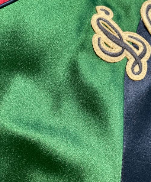 GUCCI（グッチ）GUCCI (グッチ) タイガースカジャン ネイビー サイズ:48の古着・服飾アイテム