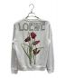 LOEWE (ロエベ) プリントクルーネックスウェット ホワイト サイズ:L：24800円