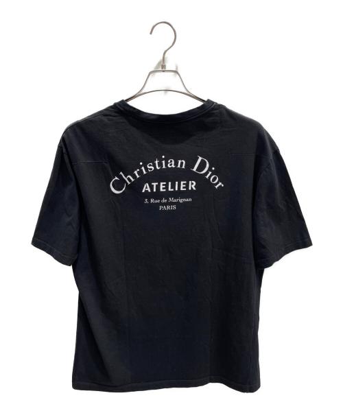 Christian Dior（クリスチャン ディオール）Christian Dior (クリスチャン ディオール) Atelier Printed Tee ブラック サイズ:Mの古着・服飾アイテム
