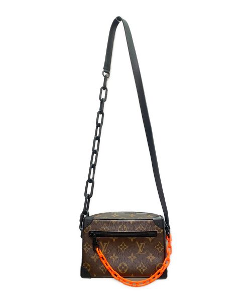 LOUIS VUITTON（ルイ ヴィトン）LOUIS VUITTON (ルイ ヴィトン) モノグラム・ソーラーレイソフトトランク ブラウン サイズ:ミニの古着・服飾アイテム
