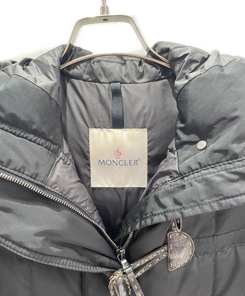 MONCLER（モンクレール）MONCLER (モンクレール) NATHALIE ダウンコート ブラック サイズ:00の古着・服飾アイテム