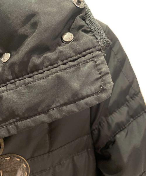 MONCLER（モンクレール）MONCLER (モンクレール) NATHALIE ダウンコート ブラック サイズ:00の古着・服飾アイテム