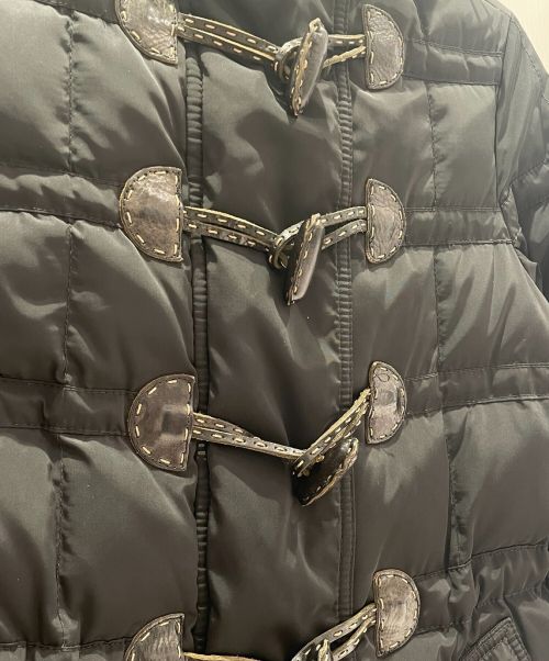 MONCLER（モンクレール）MONCLER (モンクレール) NATHALIE ダウンコート ブラック サイズ:00の古着・服飾アイテム
