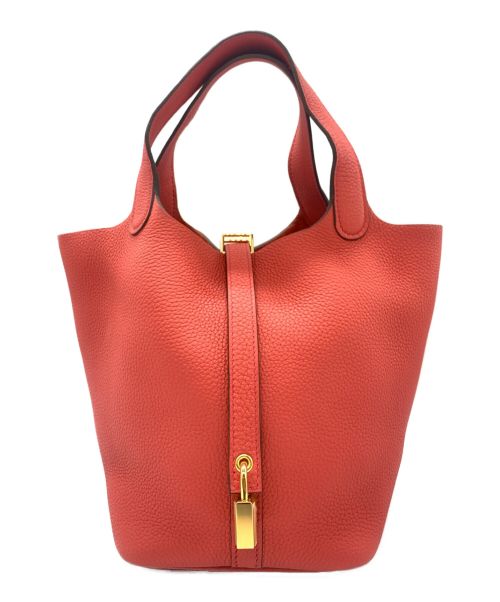 HERMES（エルメス）HERMES (エルメス) ピコタンロックPM レッド サイズ:PMの古着・服飾アイテム