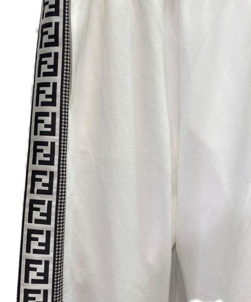 FENDI（フェンディ）FENDI (フェンディ) マルチカラージャージーパンツ ホワイト サイズ:Sの古着・服飾アイテム