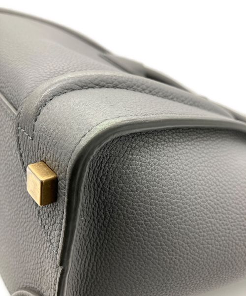 CELINE（セリーヌ）CELINE (セリーヌ) ラゲージ マイクロ グレー サイズ:マイクロの古着・服飾アイテム