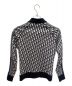 Christian Dior (クリスチャン ディオール) オブリークジップアップジャケット ネイビー×ホワイト サイズ:XS：138000円