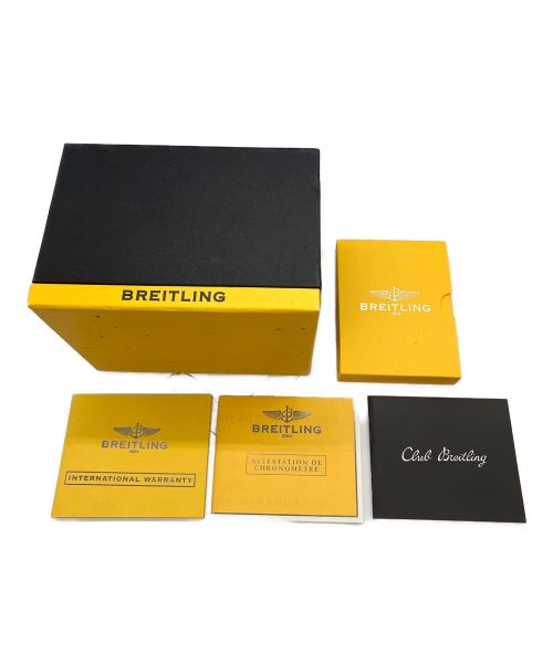 BREITLING（ブライトリング）BREITLING (ブライトリング) クロノマット エボリューション A13356 ブラック サイズ:44mmの古着・服飾アイテム
