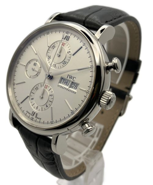 IWC（アイダブリューシー）IWC (アイダブリューシー) ポートフィノ クロノグラフ IW391001 シルバー サイズ:42mmの古着・服飾アイテム