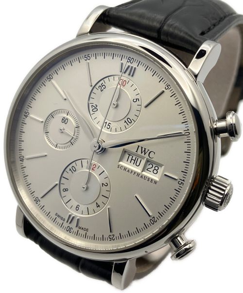 IWC（アイダブリューシー）IWC (アイダブリューシー) ポートフィノ クロノグラフ IW391001 シルバー サイズ:42mmの古着・服飾アイテム