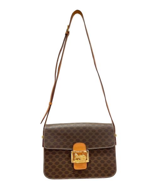 CELINE（セリーヌ）CELINE (セリーヌ) オールドショルダーバッグ ブラウンの古着・服飾アイテム